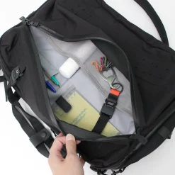 BLACK EMBER Briefcases|Backpacks^/ CORDURA FORGE 500 Denier 3WAY Travel Backpack black