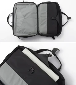 BLACK EMBER Briefcases|Backpacks^/ CORDURA FORGE 500 Denier 3WAY Travel Backpack black