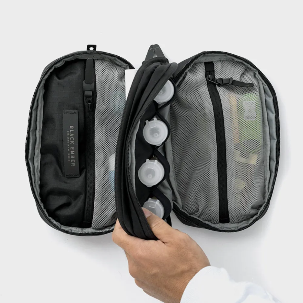 BLACK EMBER Other Bags^/ Dopp Kit black