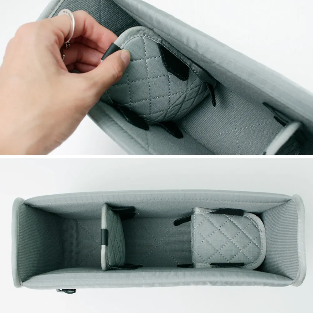 BLACK EMBER Other Bags^/ Grip Camera Insert ice-gray
