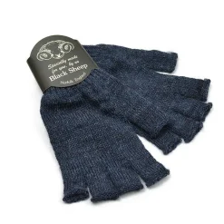 BLACK SHEEP Gloves^/ Fingerless knit gloves