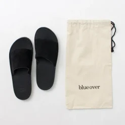 BLUE OVER Sandals^/ Fosco 2 Black Sole Sandals