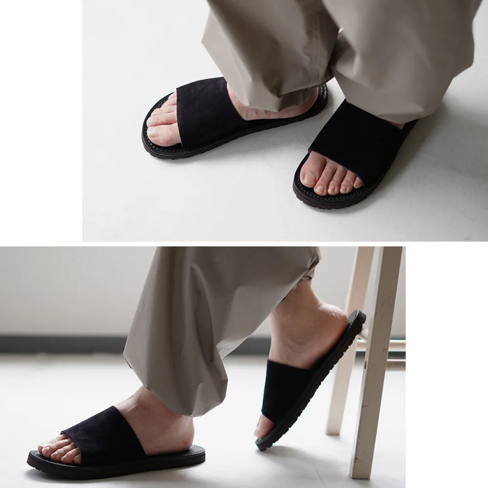 BLUE OVER Sandals^/ Fosco 2 Black Sole Sandals