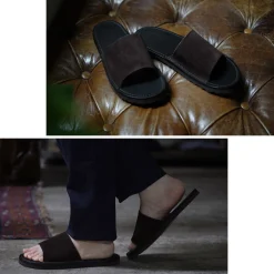BLUE OVER Sandals^/ Fosco 2 Black Sole Sandals