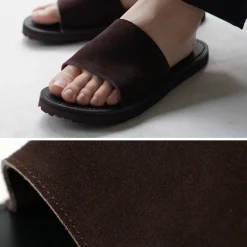 BLUE OVER Sandals^/ Fosco 2 Black Sole Sandals