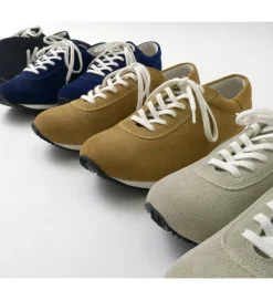 BLUE OVER Sneakers^/ Suede Sneakers MIKEY
