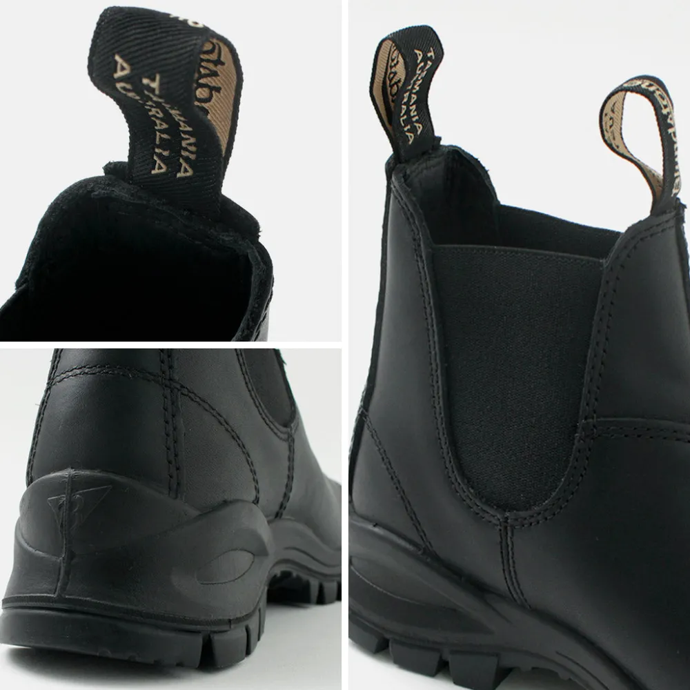 BLUNDSTONE Leather Shoes & Boots^/ LUG BOOT Side Gore Boots black