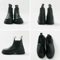 BLUNDSTONE Leather Shoes & Boots^/ LUG BOOT Side Gore Boots black