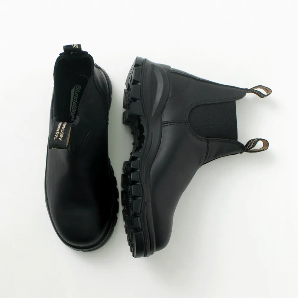 BLUNDSTONE Leather Shoes & Boots^/ LUG BOOT Side Gore Boots black