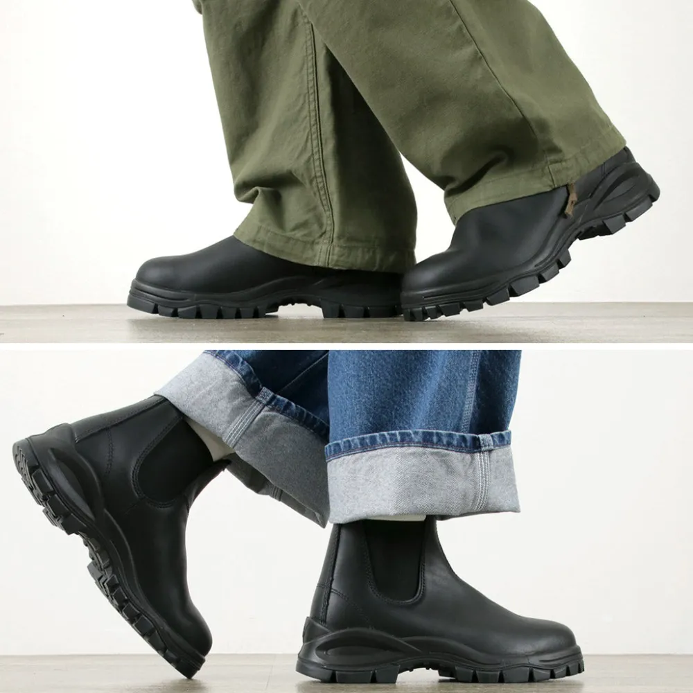 BLUNDSTONE Leather Shoes & Boots^/ LUG BOOT Side Gore Boots black
