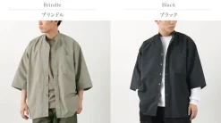 BURLAP OUTFITTER Shirts^/ 7/10 Sleeve Band Collar Shirt