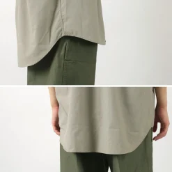 BURLAP OUTFITTER Shirts^/ 7/10 Sleeve Band Collar Shirt