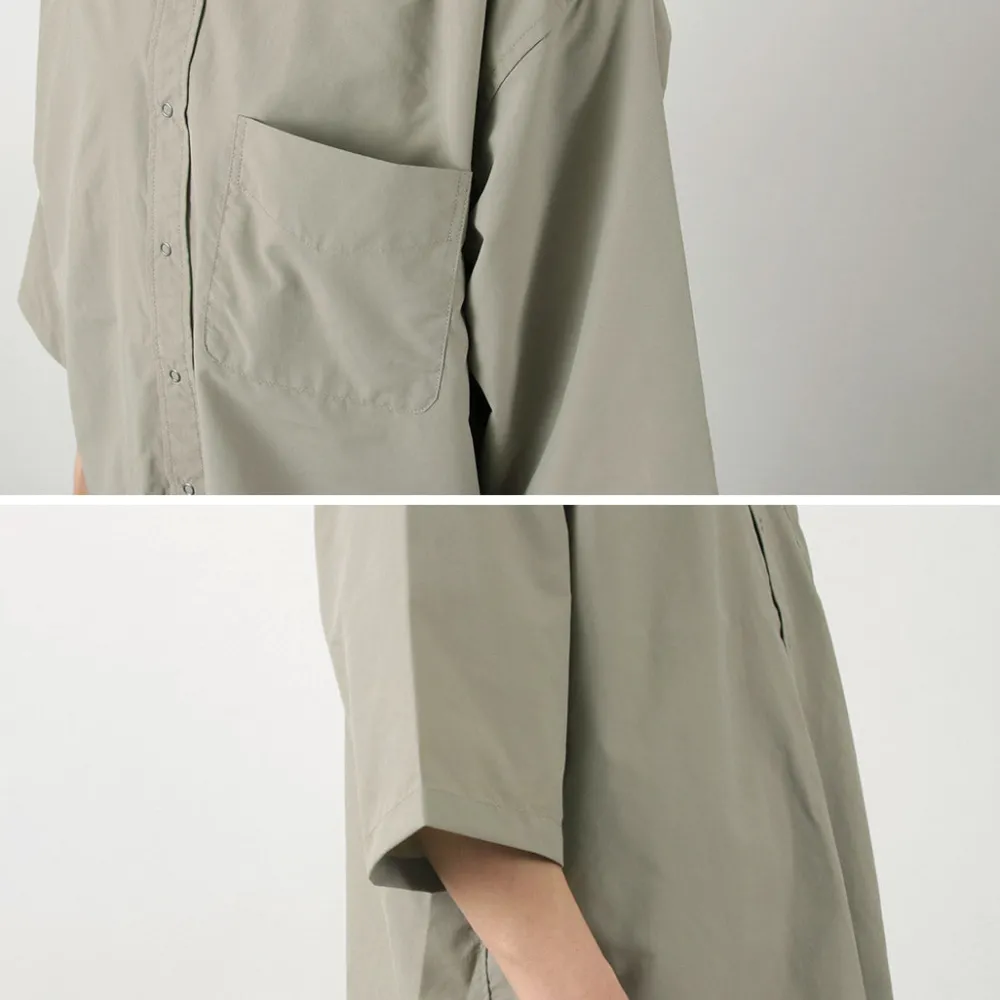 BURLAP OUTFITTER Shirts^/ 7/10 Sleeve Band Collar Shirt