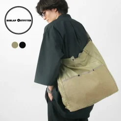 BURLAP OUTFITTER Tote Bags|Shoulder Bags^/ Folding Shoulder Tote bag