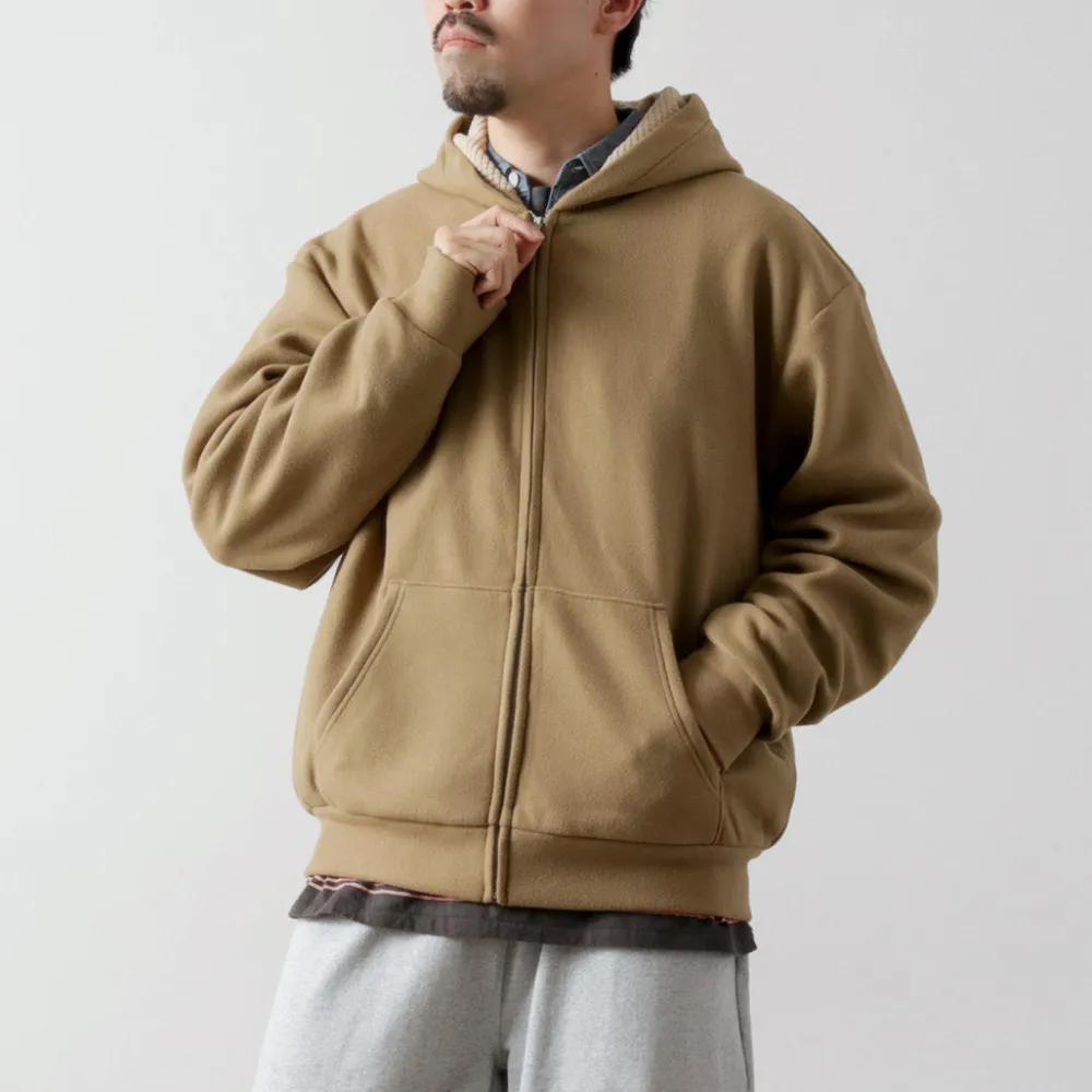BURLAP OUTFITTER Jackets^/ Grid Fleece Lined Zip Hoodie