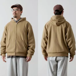 BURLAP OUTFITTER Jackets^/ Grid Fleece Lined Zip Hoodie