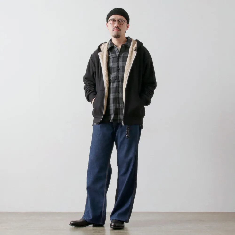 BURLAP OUTFITTER Jackets^/ Grid Fleece Lined Zip Hoodie
