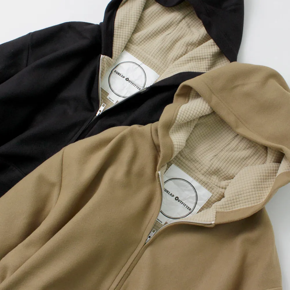 BURLAP OUTFITTER Jackets^/ Grid Fleece Lined Zip Hoodie