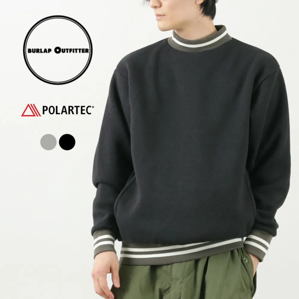 BURLAP OUTFITTER Knits^/ Knit Fleece Mock Top