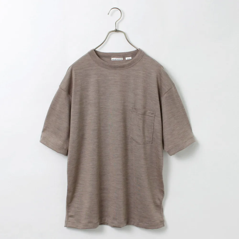 BURLAP OUTFITTER T-Shirts^/ Short Sleeve Merino Wool Pocket T-Shirt
