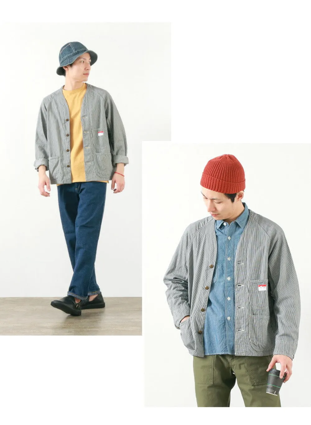 CAL O LINE Jackets^/ engineer jacket hickory