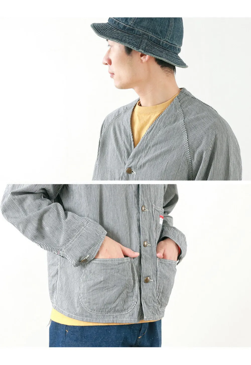 CAL O LINE Jackets^/ engineer jacket hickory