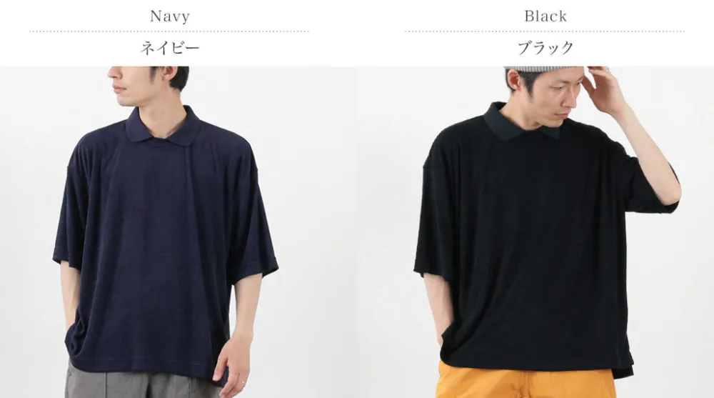 CAL O LINE Shirts^/ Pile Polo Crew