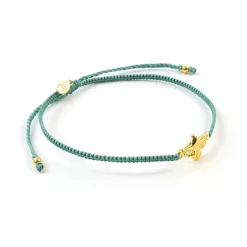 CHALISA T.. Anklets^/ Eagle Notching Cord Anklet