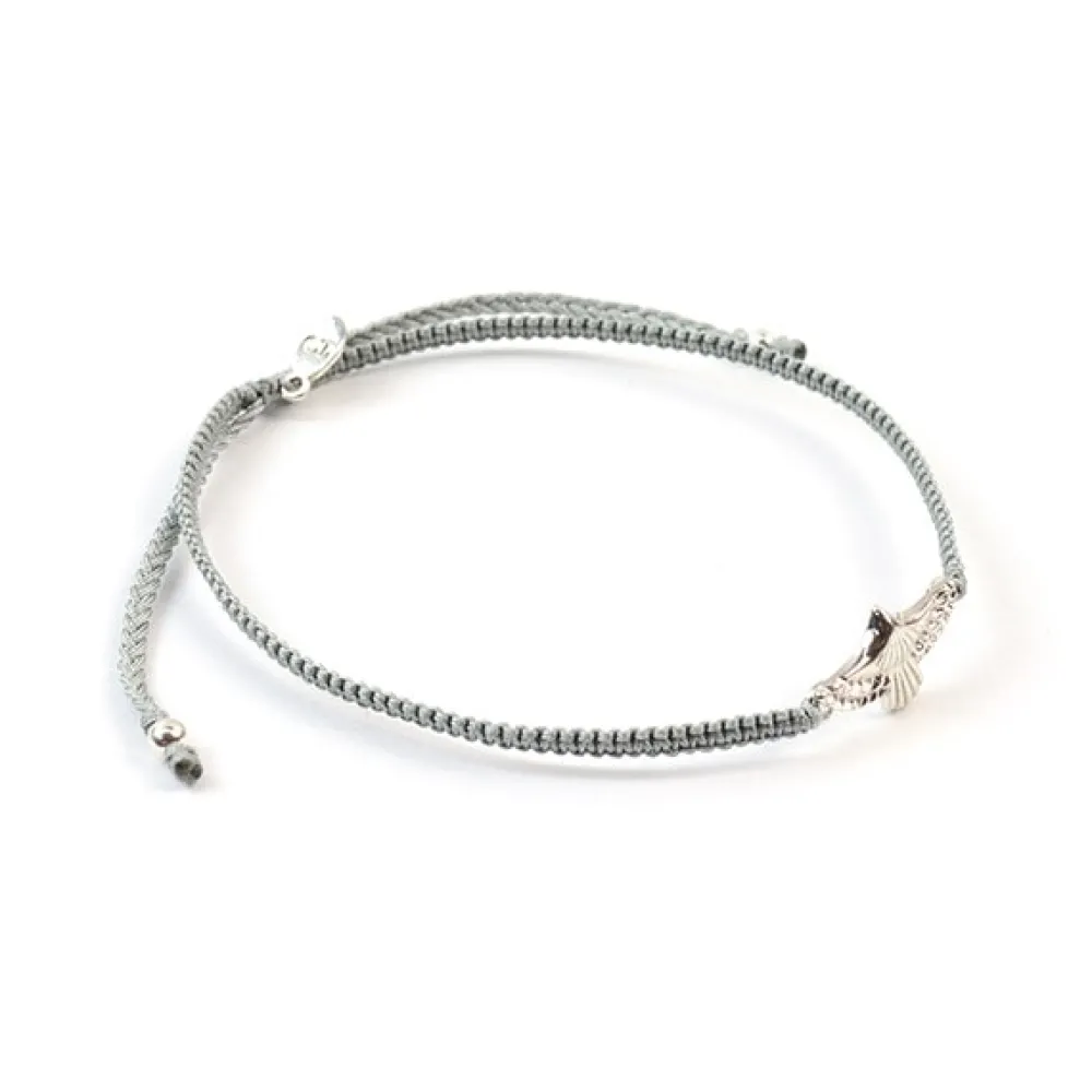 CHALISA T.. Anklets^/ Eagle Notching Cord Anklet