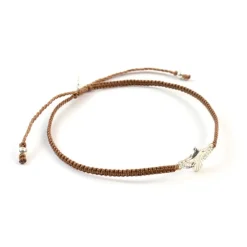 CHALISA T.. Anklets^/ Eagle Notching Cord Anklet