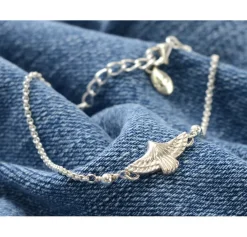 CHALISA T.. Anklets^/ Eagle chain bracelet silver