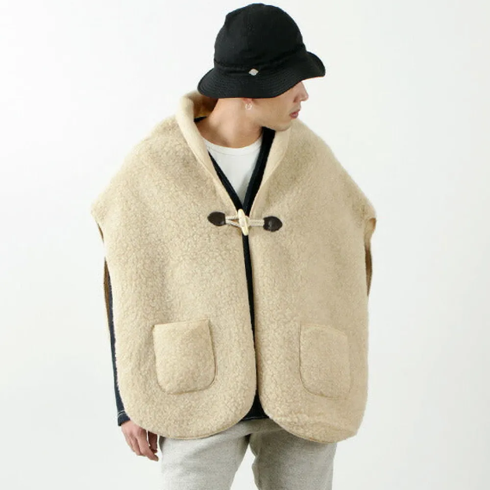 COLDBREAKER Jackets^/ Boa Wool Poncho