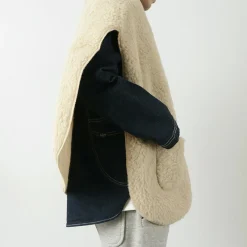 COLDBREAKER Jackets^/ Boa Wool Poncho
