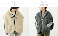 COLDBREAKER Jackets^/ Boa Wool Poncho
