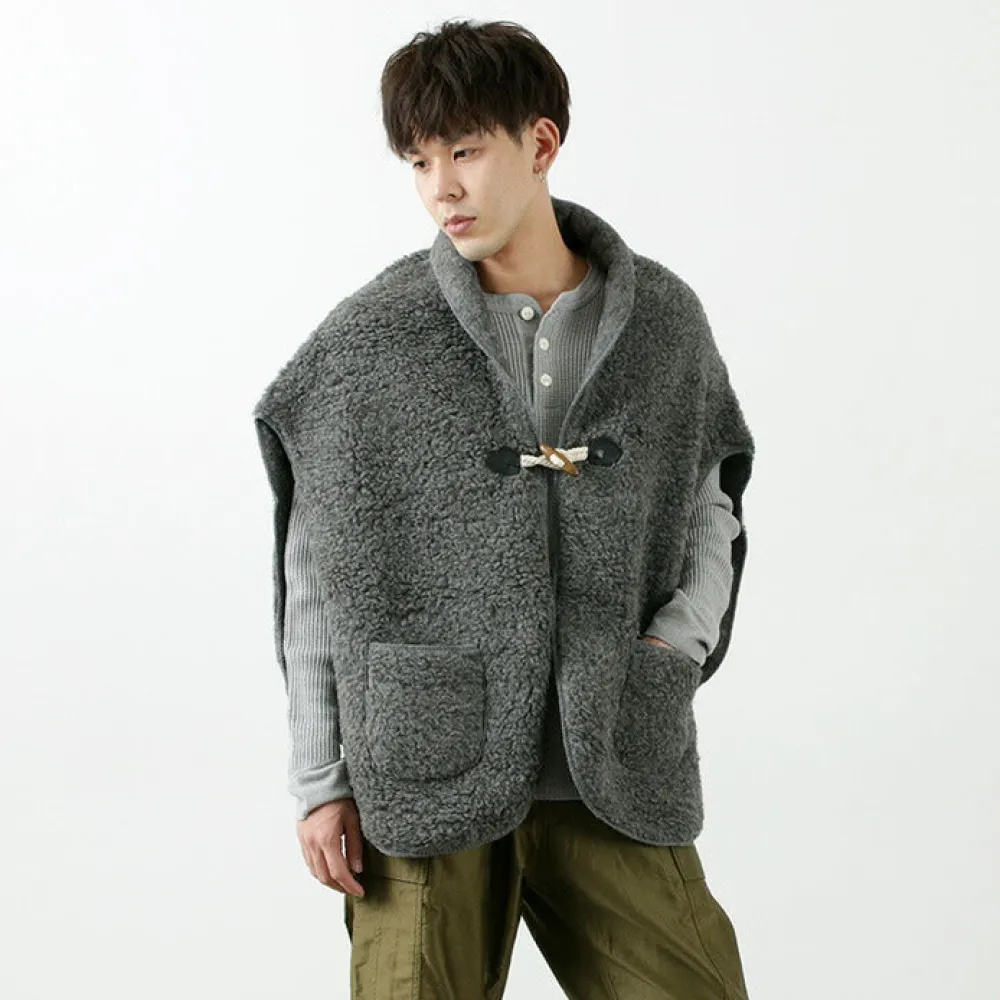 COLDBREAKER Jackets^/ Boa Wool Poncho