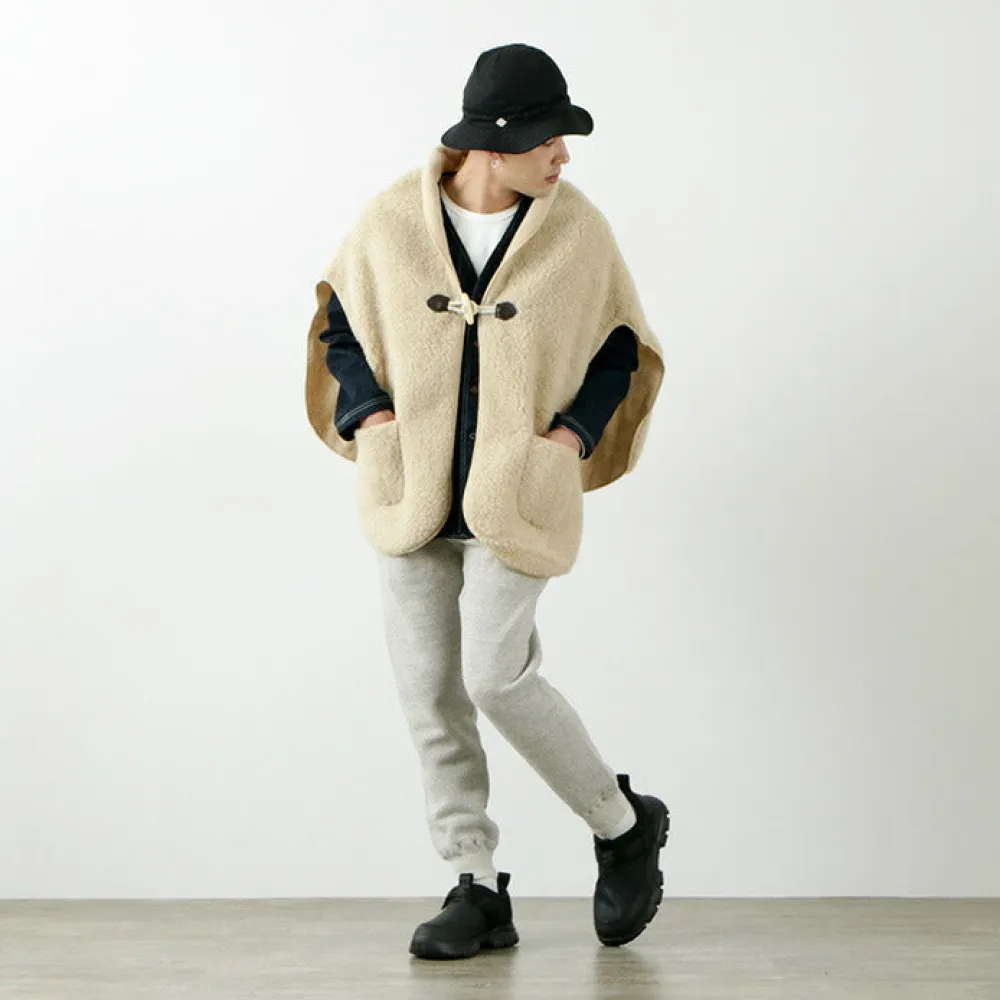 COLDBREAKER Jackets^/ Boa Wool Poncho