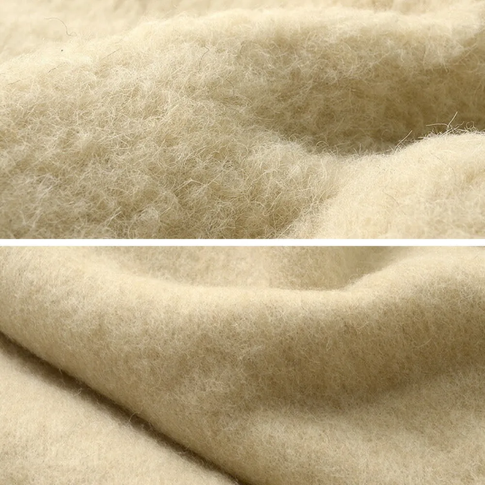 COLDBREAKER Jackets^/ Boa Wool Poncho