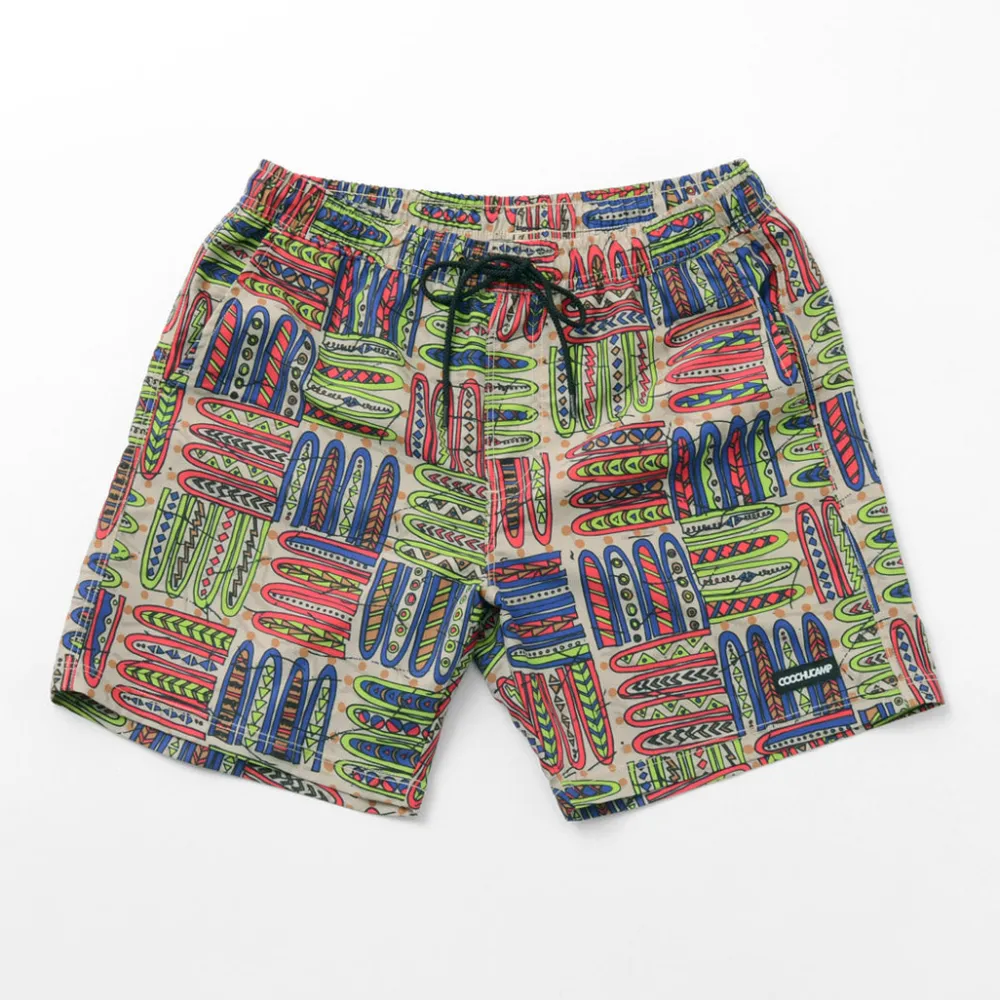 COOCHUCAMP Shorts^/ Happy Board Shorts