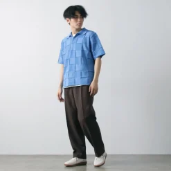 COOHEM Knits^/ Links Check Knit Pullover