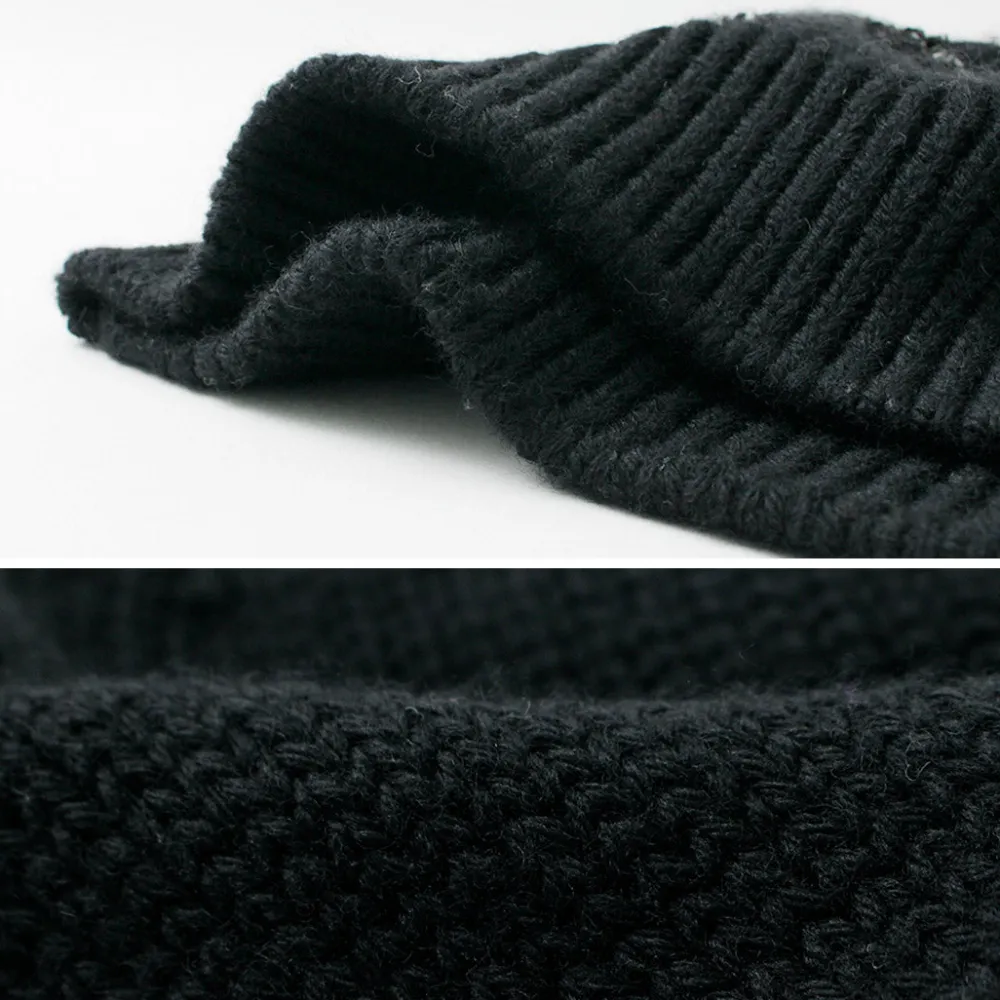 COOHEM Knits^/ Nordic Knit Pullover black