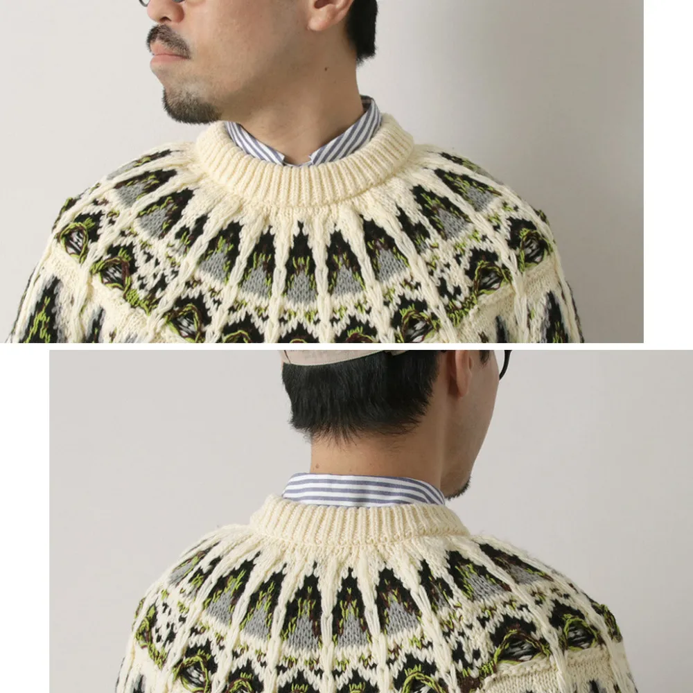 COOHEM Knits^/ Nordic Knit Pullover