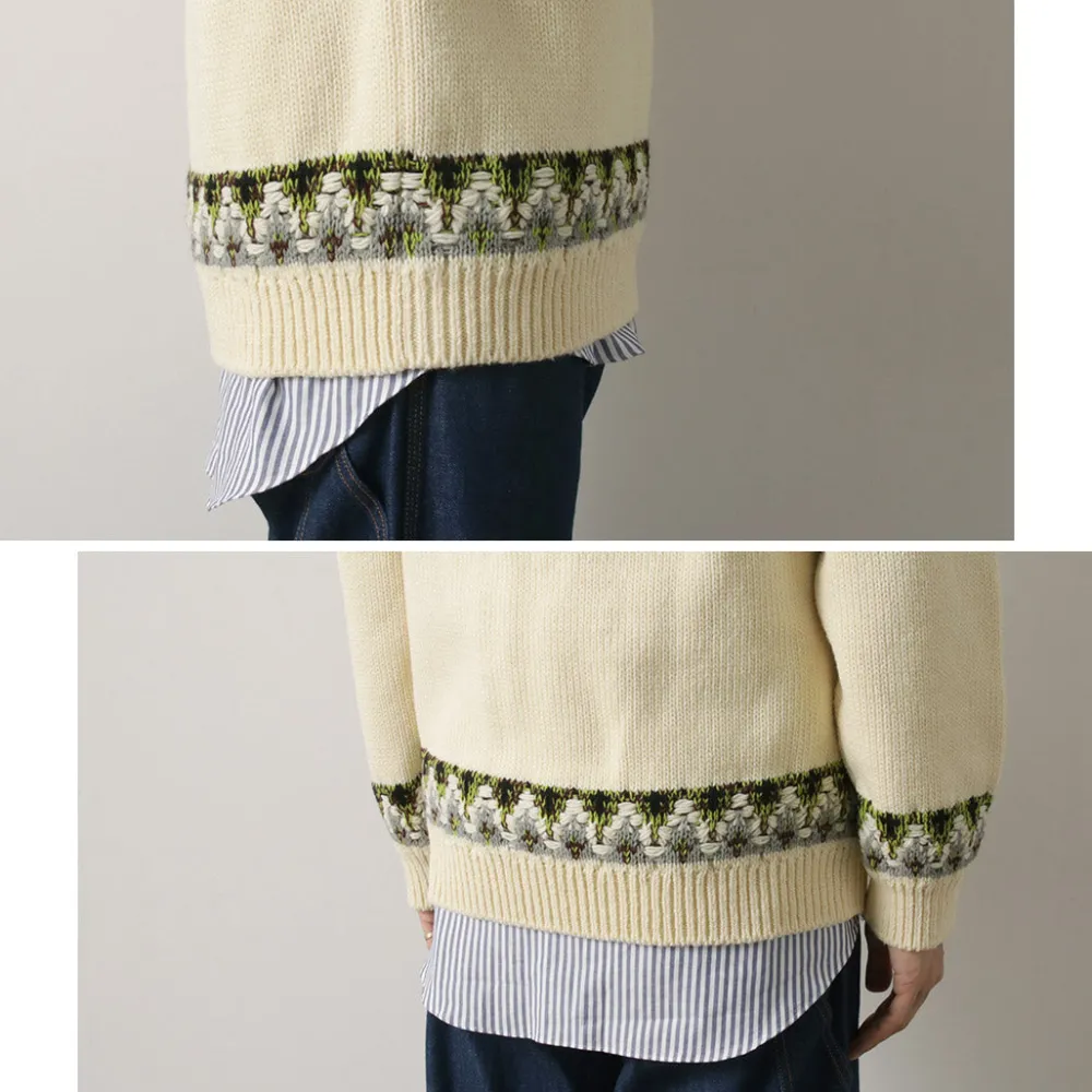 COOHEM Knits^/ Nordic Knit Pullover
