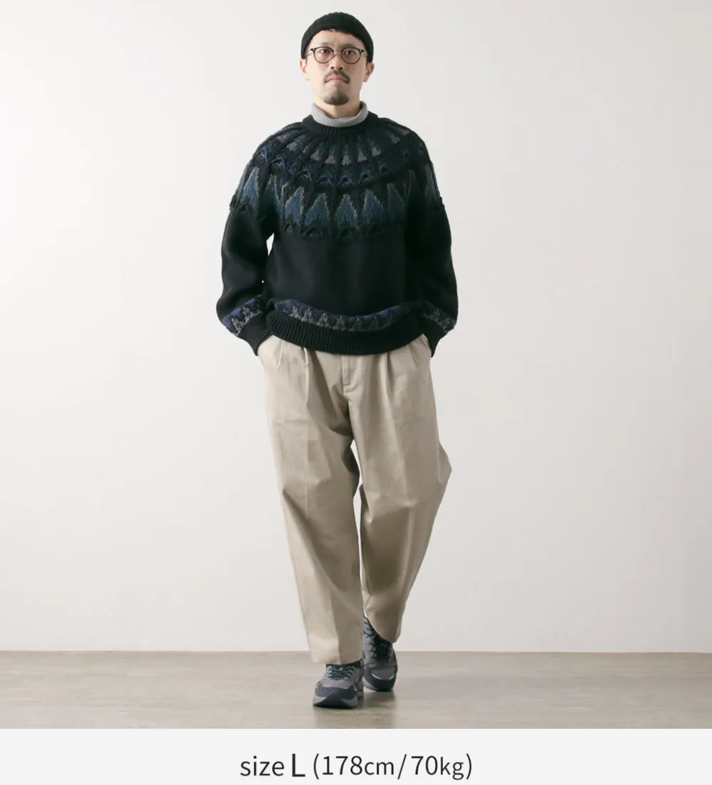 COOHEM Knits^/ Nordic Knit Pullover