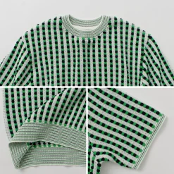 COOHEM Knits^/ Retro Wave Knit Pullover