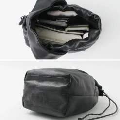 CREED Tote Bags^/ Drawstring Tote Cowhide Leather