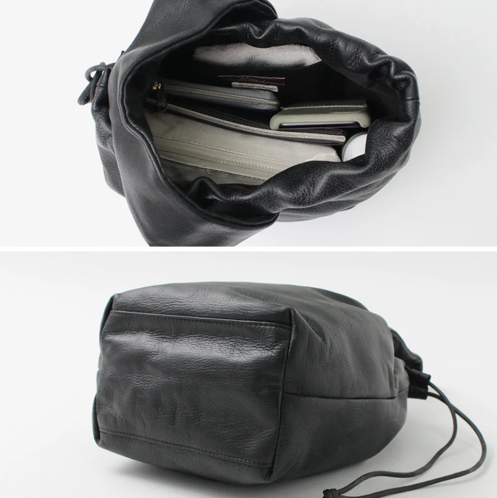 CREED Tote Bags^/ Drawstring Tote Cowhide Leather