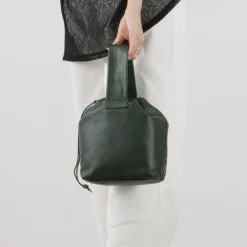 CREED Tote Bags^/ Drawstring Tote Cowhide Leather