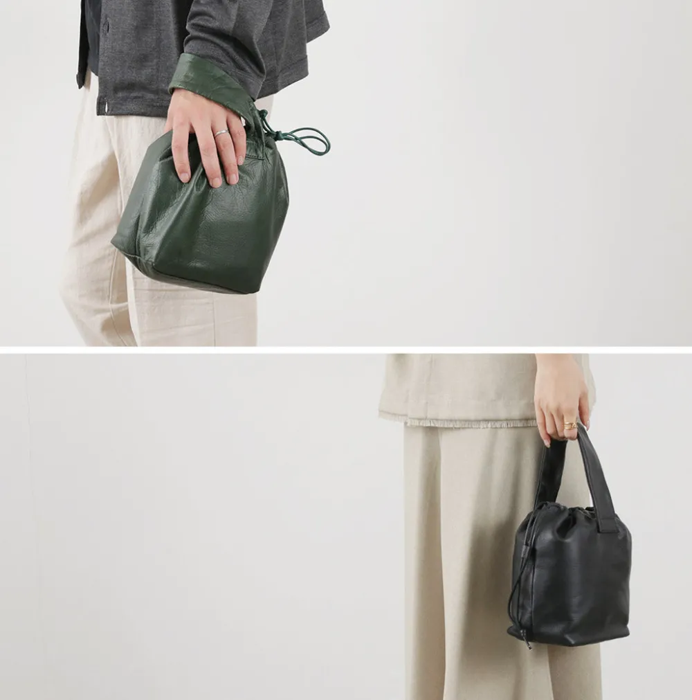 CREED Tote Bags^/ Drawstring Tote Cowhide Leather