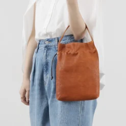 CREED Tote Bags^/ Drawstring Tote Horse Leather