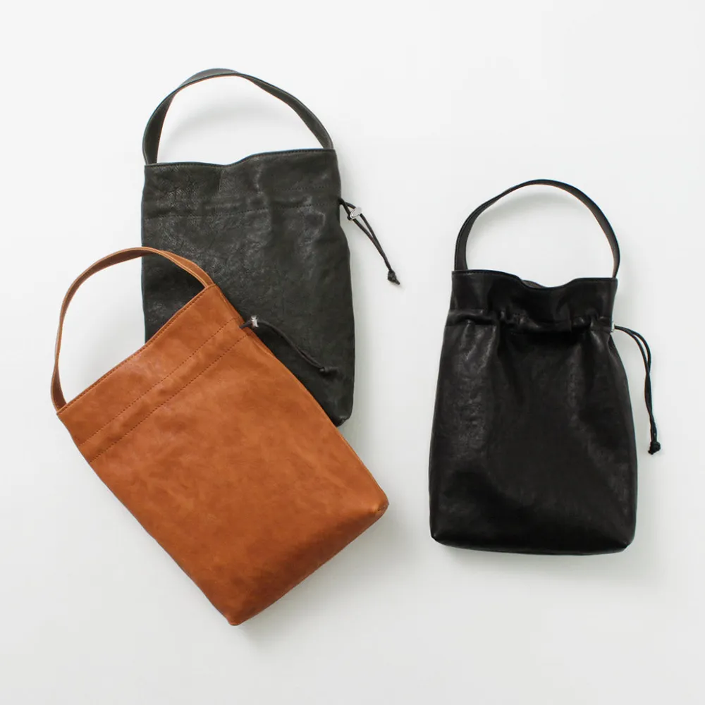 CREED Tote Bags^/ Drawstring Tote Horse Leather